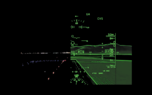 Collins Aerospace Combined Vision Systems (CVS) seamlessly blend to provide a holistic view of the environment, high-fidelity flight information and a wider field of view to lessen pilot workload and improve critical decision making. (Photo courtesy of Collins Aerospace)