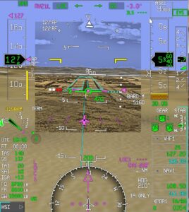 EFVS helps pilots navigate accurately and make informed decisions. (Photo courtesy of Honeywell Aerospace Technologies )