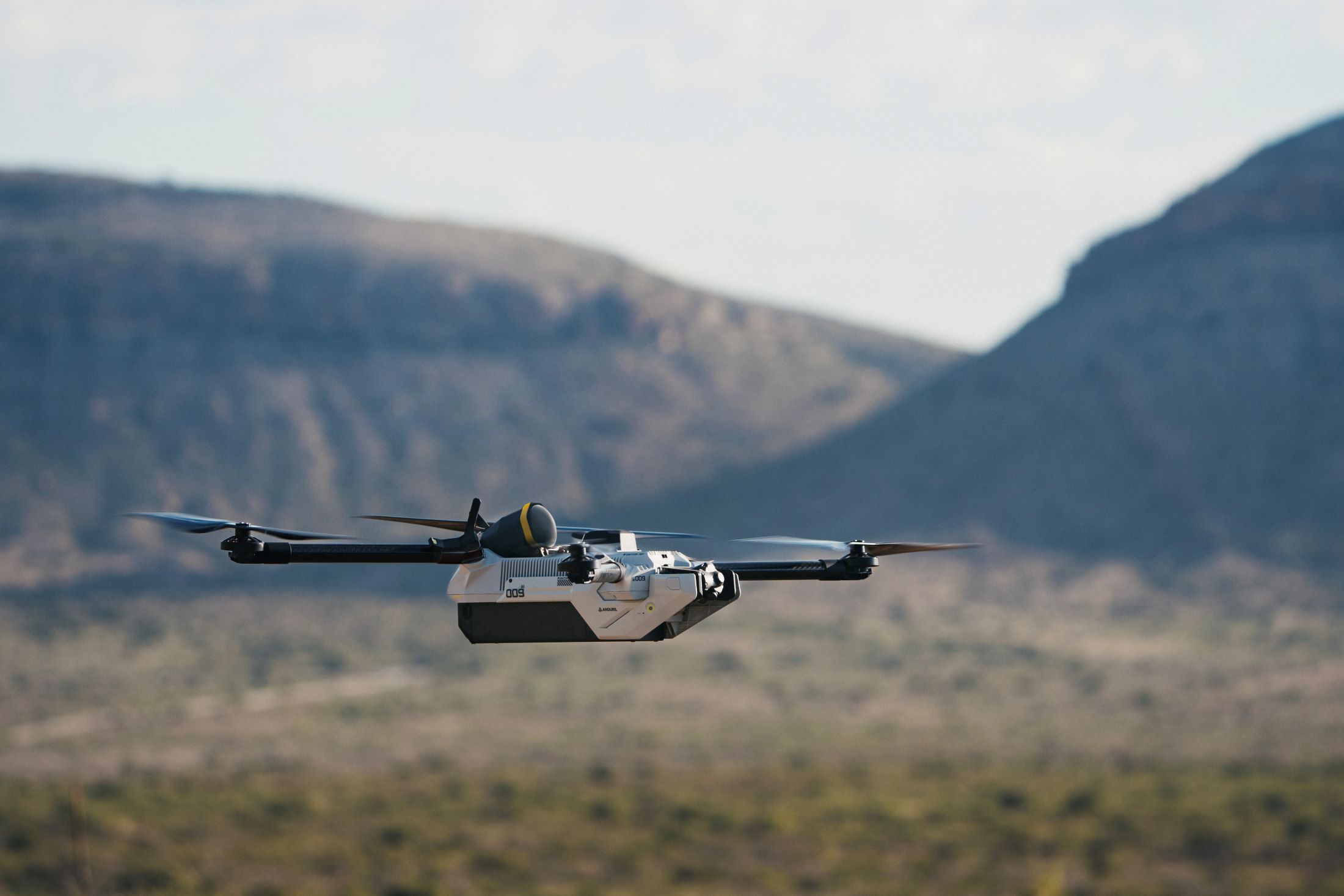 Anduril's Bolt-M small loitering munition. (Photo: Anduril Industries)